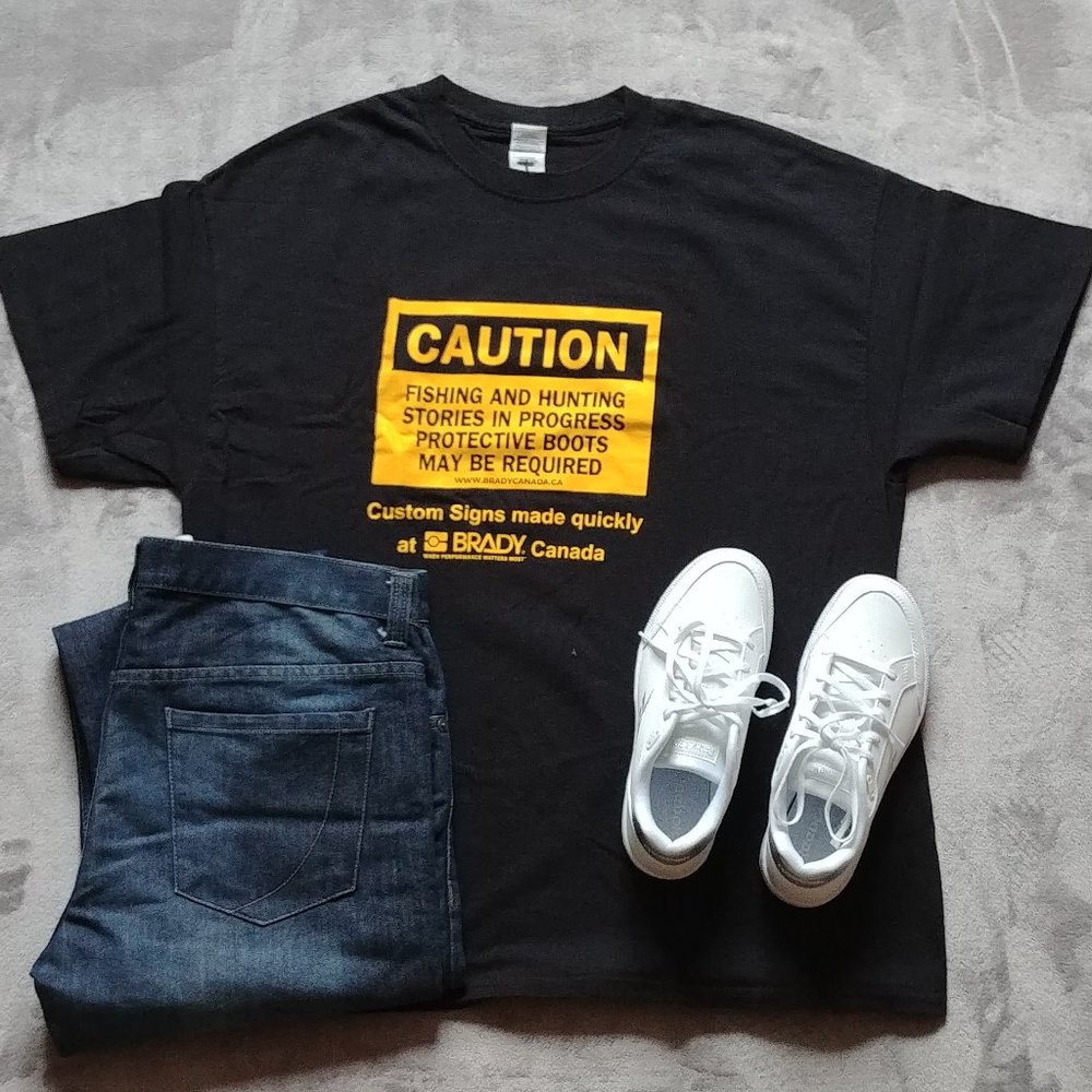 🌈 2/$25 Caution Tee